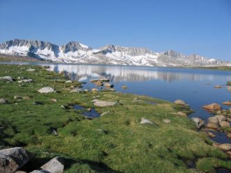 With places like this, is it any wonder the high Sierra lakes are so popular with fishermen?Photo by Anders Halverson