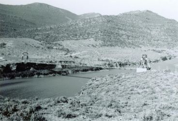 The Bridge in Browns Park where the detoxification took place.W.H. Kittams, National Park Service